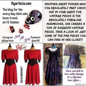 I Was Featured in A Blog For My vintage Pieces!!